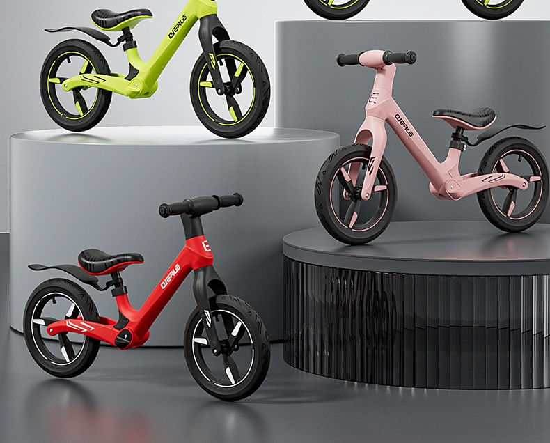 Miniatura: 12inch Bike for Children Without Pedals1-6Year Old Boys and Girls Bicycle Walkin