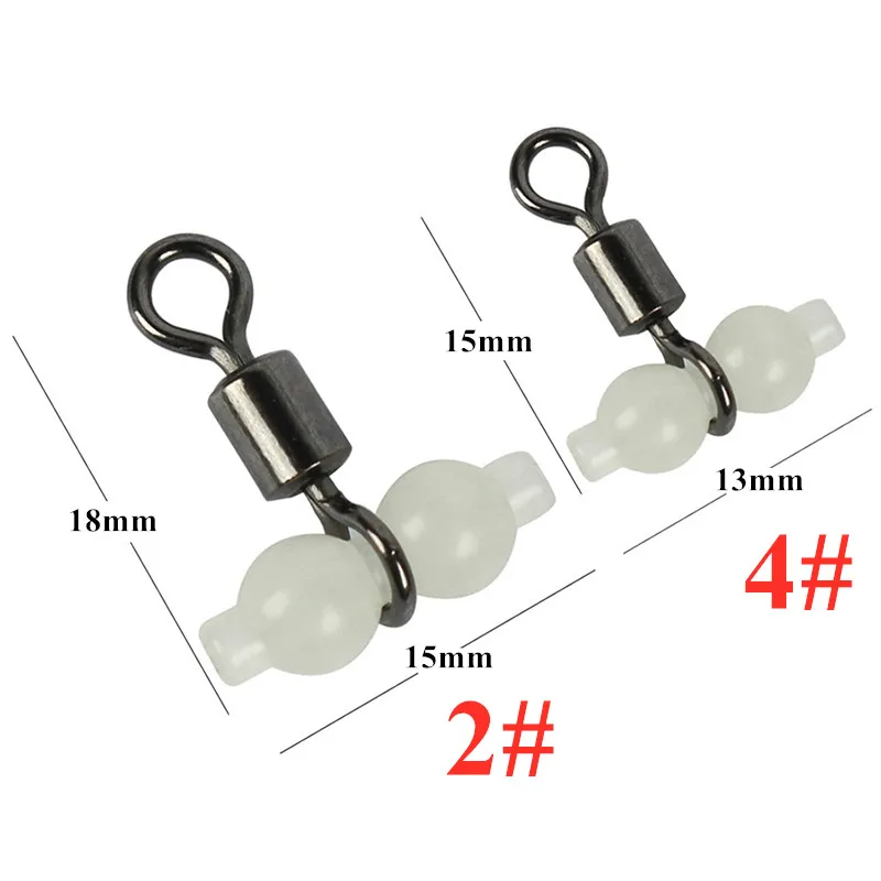 Miniatura: 50 glowing gourds, rotating rings, fishing line connectors, adapters, fishing ri