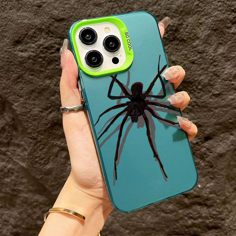 Miniatura: Color Spider Matte Laser Phone Case For Xiaomi Redmi Note 14 13 12 Pro Plus 12S 