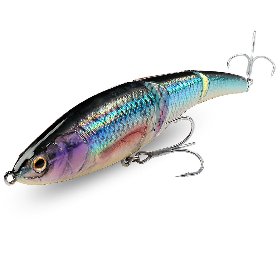 Miniatura: Swimbait 37g 14.5cm Multi Joint Lure Slow Sinking Pencil Metal Joints VIB Pesca 
