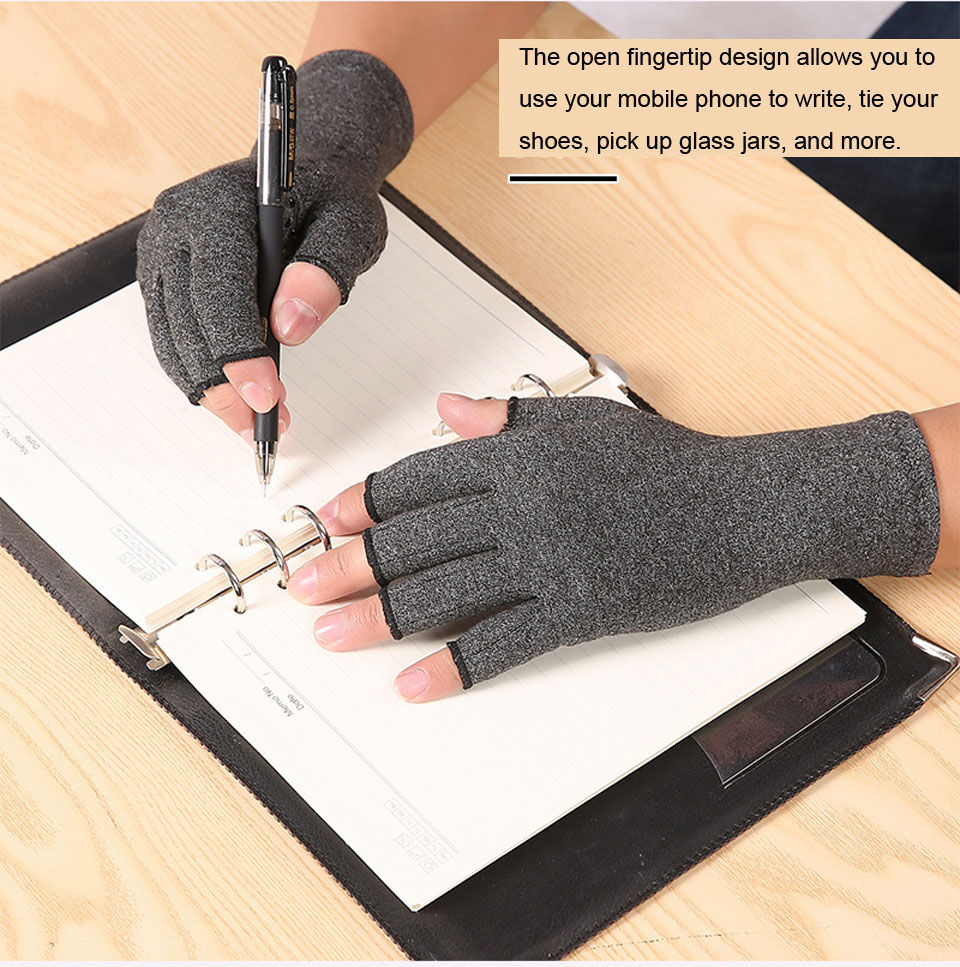 Miniatura: 1 Pair Anti-Arthritis Compression Gloves Help Increase Circulation Reducing Pain