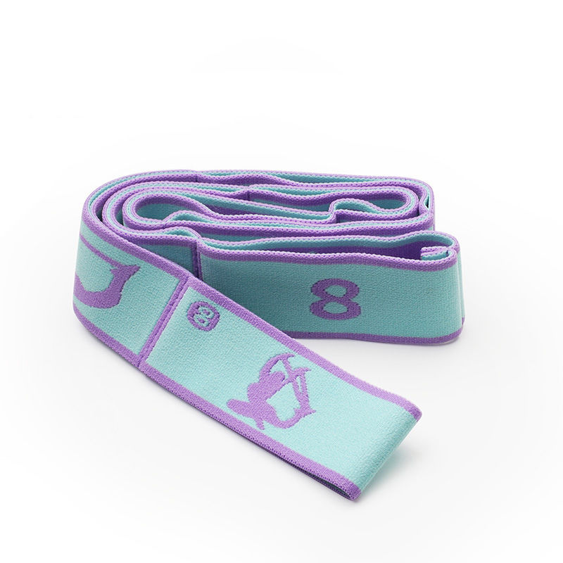 Miniatura: 8 Dance Training Segmented Band Stretching Belt for Ballet Dance Gymnastics Pila