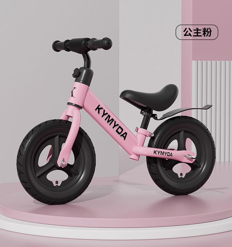 Miniatura: Children's balance bike, non pedal bike, slide bike, 1-3 to 6 years old, 2 child