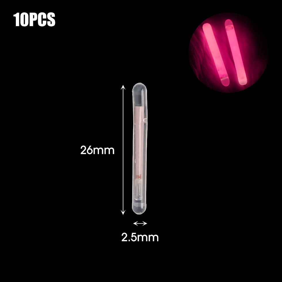 Miniatura: 2.5/4.5mm Fireflies Fluorescent Lightstick Light Fishing Float Rod Lights Dark G