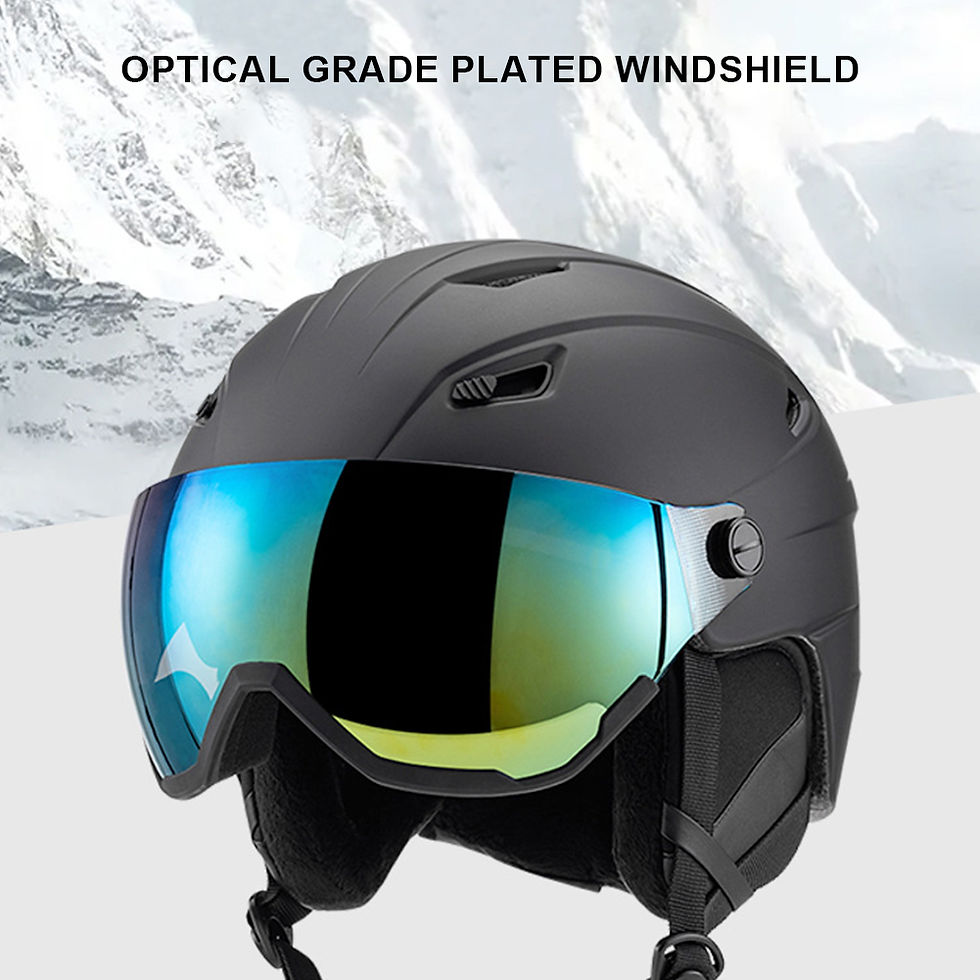 Miniatura: Winter Skiing Helmet With Goggles PC EPS Integrally Molded Outdoor Ski Helmet Pr