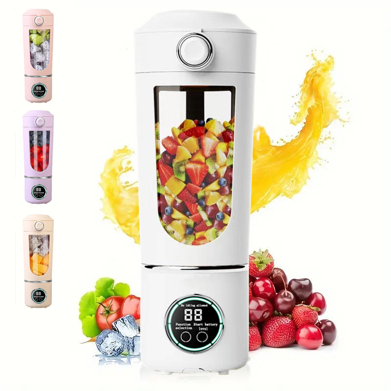 Miniatura: USB Rechargeable Portable Juicer for Juicer Kitchen Helper, Mini Ice Crusher， 