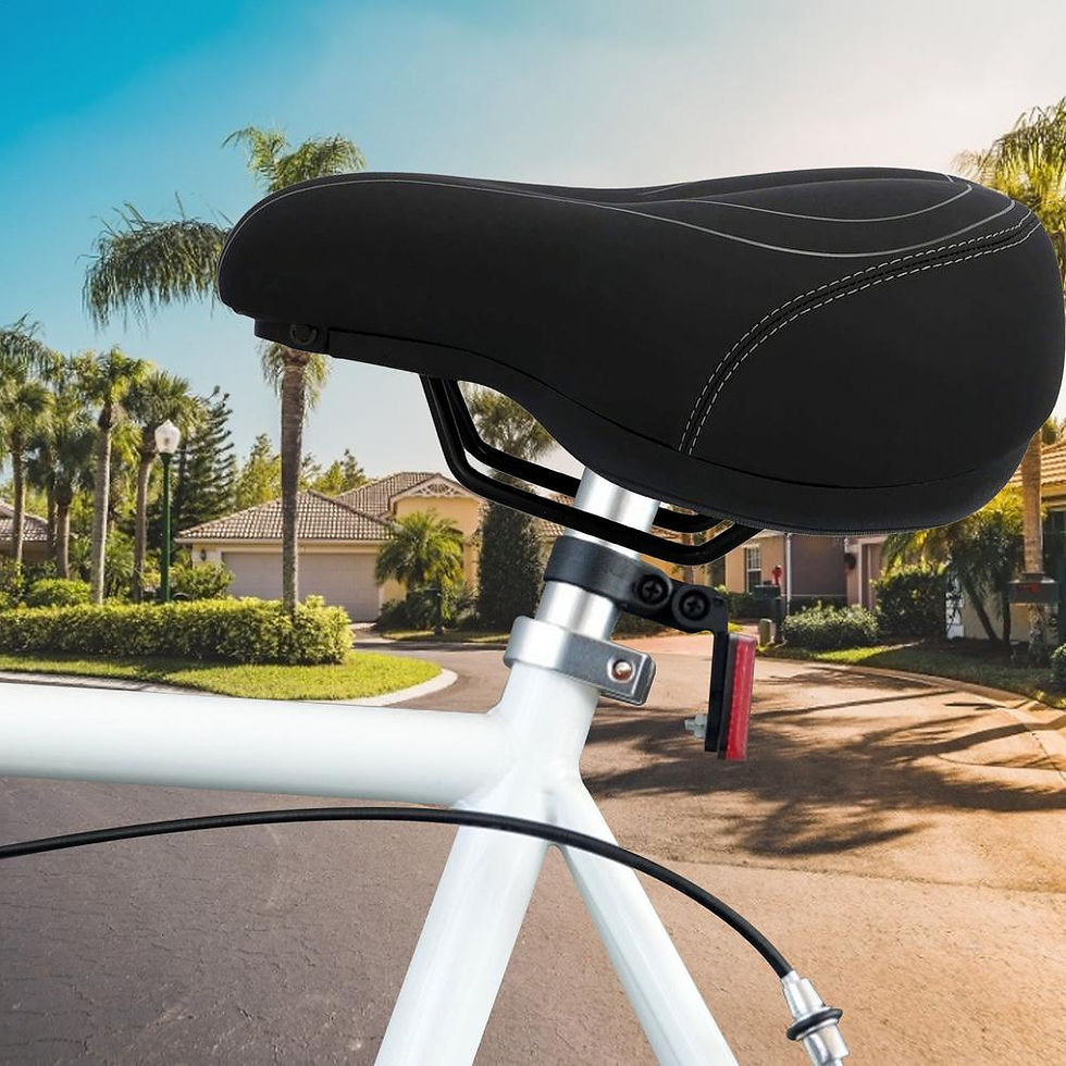 Miniatura: Bike Saddle 3D Soft Thickened Bicycle Seat Breathable Bicycle Saddle Seat Cover 