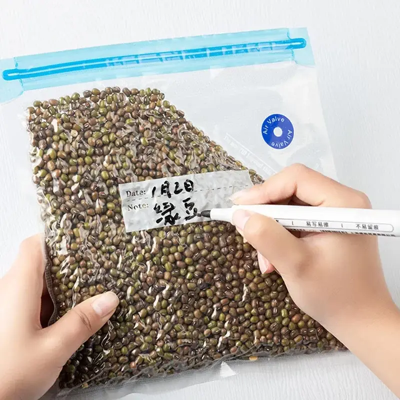 Miniatura: Vacuum Food Storage Zipper Bags Reusable BPA-Free Sous Vide Bags with Vacuum Han