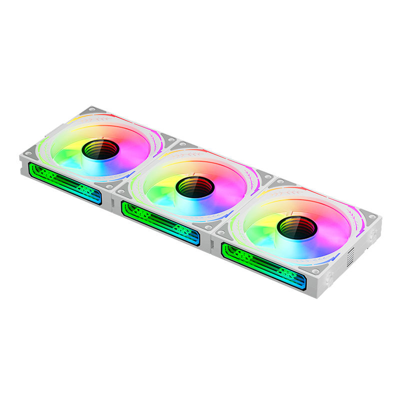 Miniatura: TEUCER JM-3 ARGB PC Fan Cooler for PC Case Fans 120mm Mirror Cycle Light Effect 