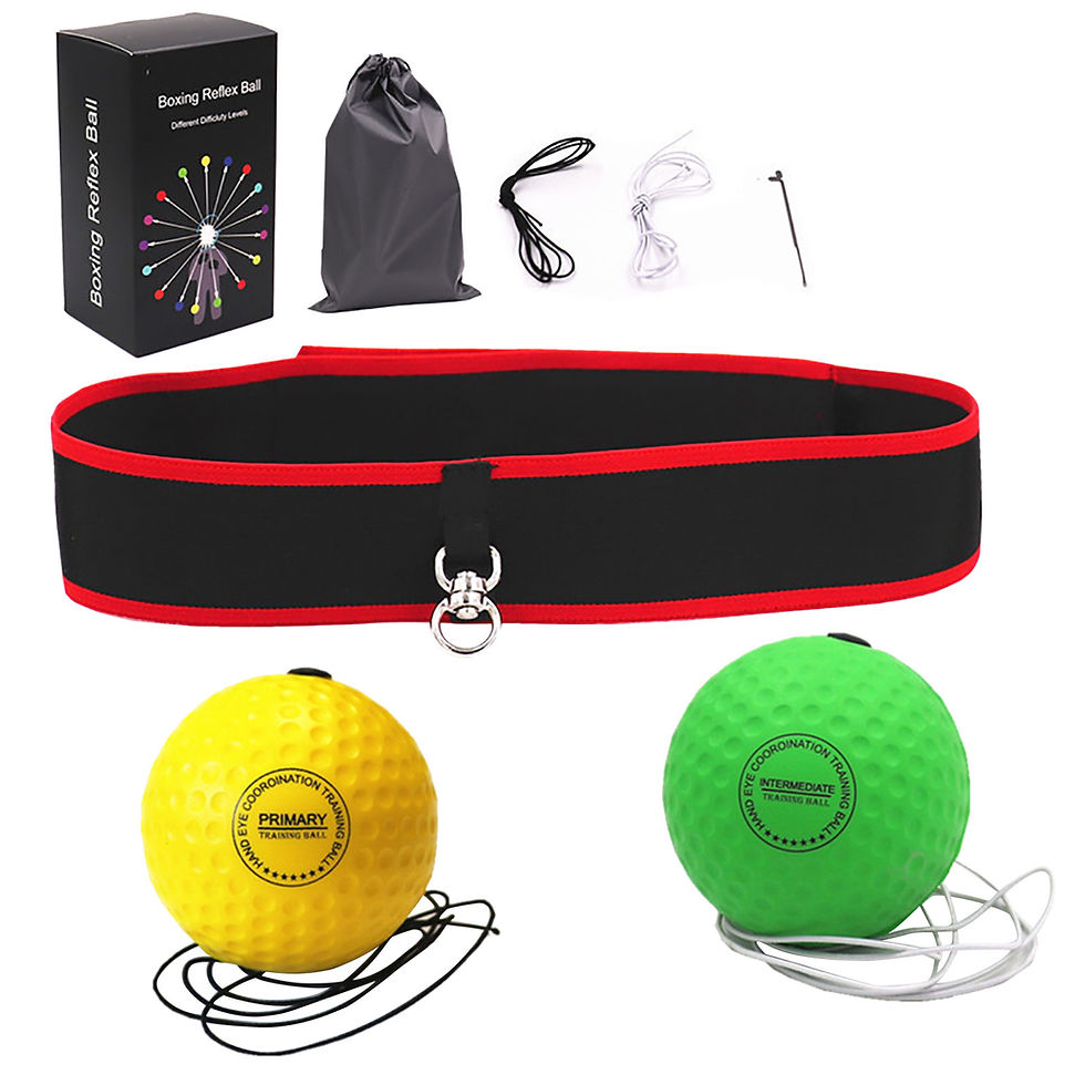 Miniatura: Boxing Reflex Ball Head Band Head-mounted Boxing Speed Ball Sanda Combat Trainin