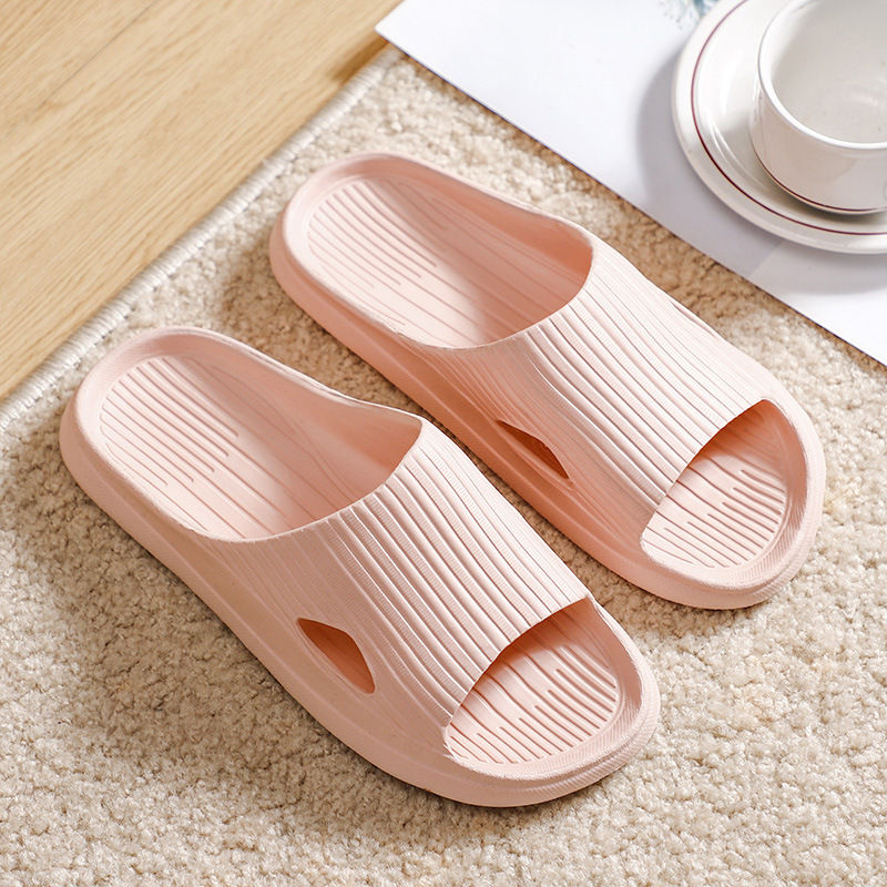 Miniatura: Slippers Female Comfortable Bathroom Living Room Non-Slip Home Hotel Hollow Coup