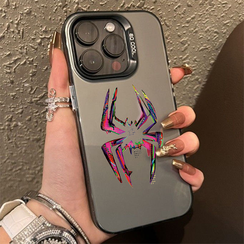 Miniatura: Color Spider Matte Laser Phone Case For Xiaomi Redmi Note 14 13 12 Pro Plus 12S 