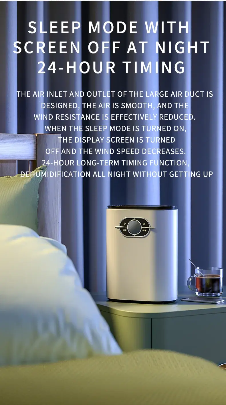 Miniatura: Air Dehumidifiers Touch Screen Remote Control Mini Bathroom Air Dryer Electronic