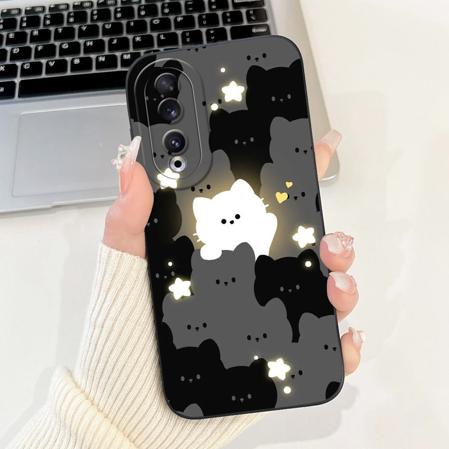 Miniatura: For Honor 90 90lite 90pro Phone Case Soft Matte Silicone Capa For Huawei Honor 9