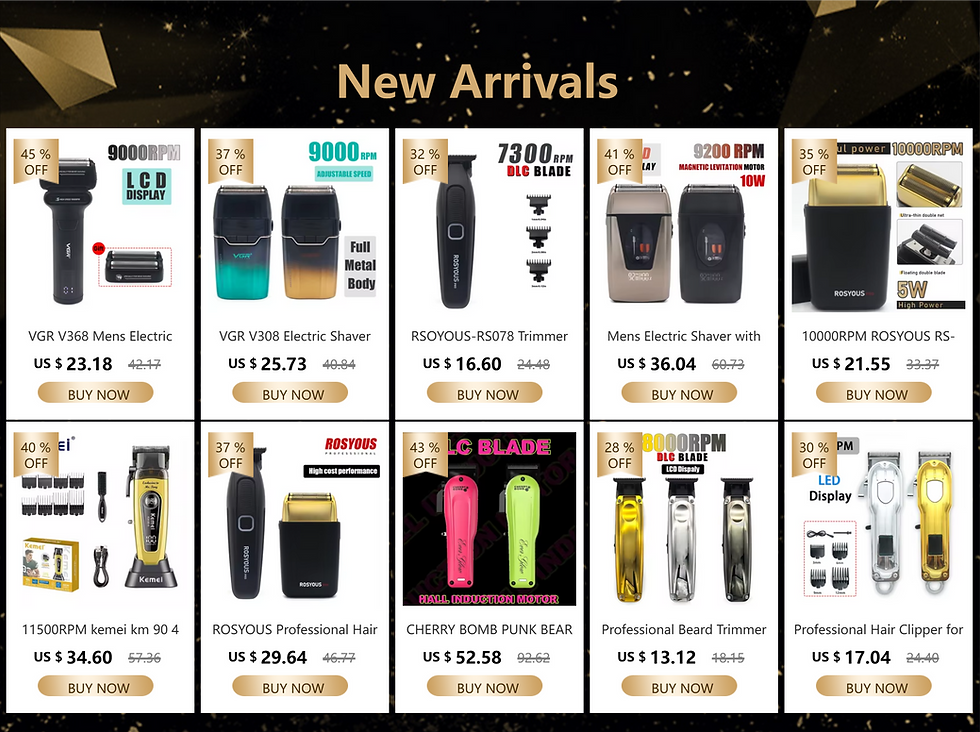 Miniatura: Original Replaceable Blade Cutter Head for Kemei KM-2293 Professional Hair Clipp