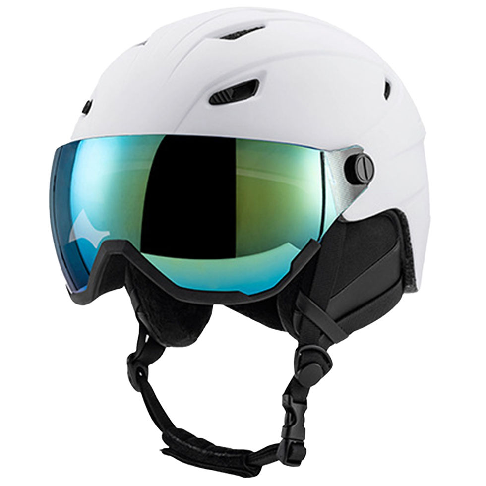 Miniatura: Winter Skiing Helmet With Goggles PC EPS Integrally Molded Outdoor Ski Helmet Pr