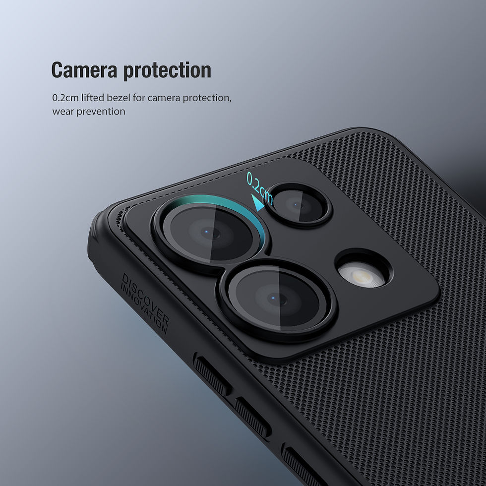 Miniatura: for Xiaomi Poco X6 5G Case Nillkin Super Frosted Shield Ultra-Thin Hard PC Cover