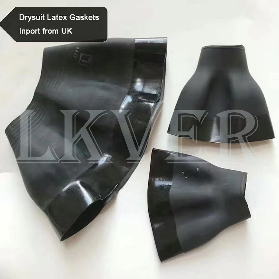 Miniatura: Kayak Dry Suit for Men 3-layer Waterproof Fabric Drysuit With Latex on Neck and 