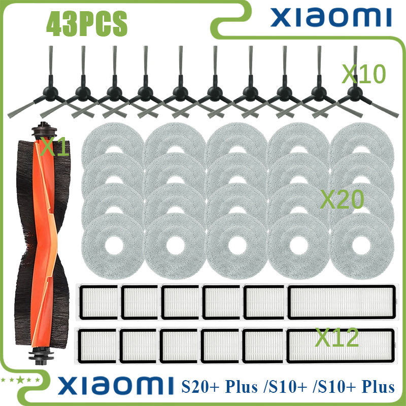 Miniatura: For Xiaomi Robot Vacuum S20+ Plus B108GL/ S10+ Plus B105 Parts Main Roller Side 