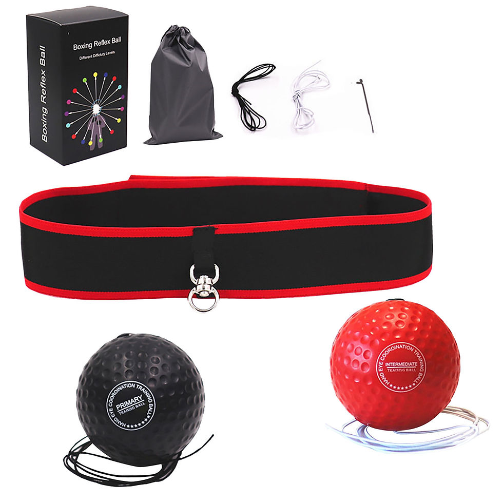 Miniatura: Boxing Reflex Ball Head Band Head-mounted Boxing Speed Ball Sanda Combat Trainin