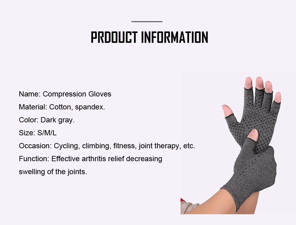 Miniatura: 1 Pair Anti-Arthritis Compression Gloves Help Increase Circulation Reducing Pain