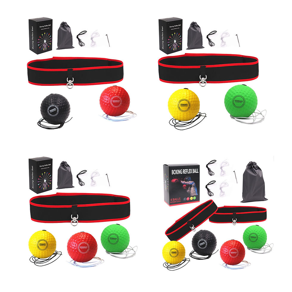 Miniatura: Boxing Reflex Ball Head Band Head-mounted Boxing Speed Ball Sanda Combat Trainin