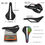 Miniatura: elitaone Carbon 3D Printed Bicycle Saddle 255x140/248x145mm Light Road MTB Mount