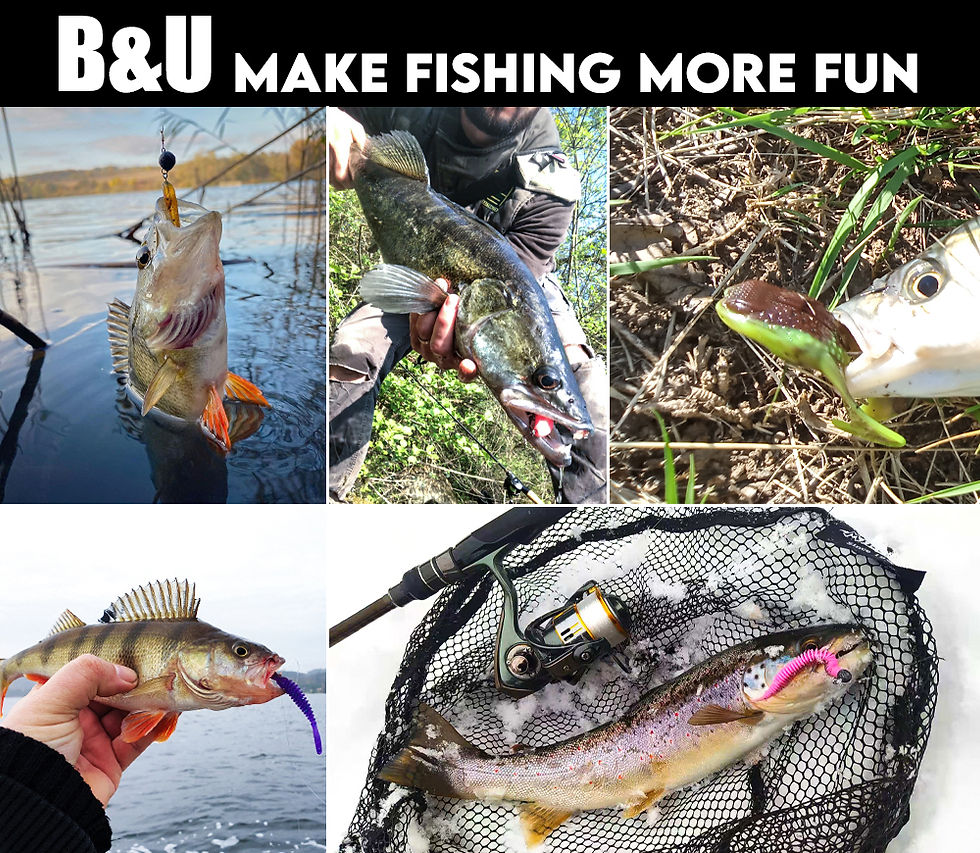 Miniatura: B&U Floating Minnow Jerkbait Lure Long Casting Lipless Wobblers Big Artificial B