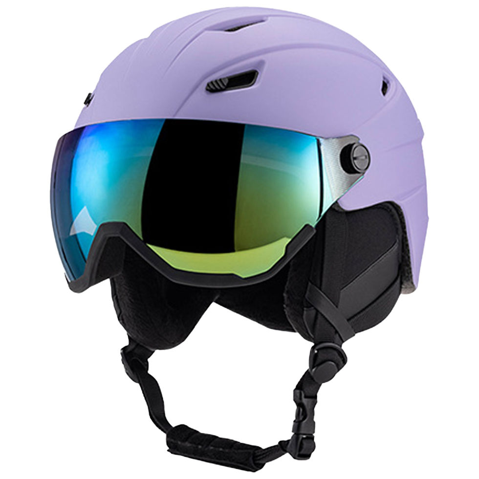 Miniatura: Winter Skiing Helmet With Goggles PC EPS Integrally Molded Outdoor Ski Helmet Pr