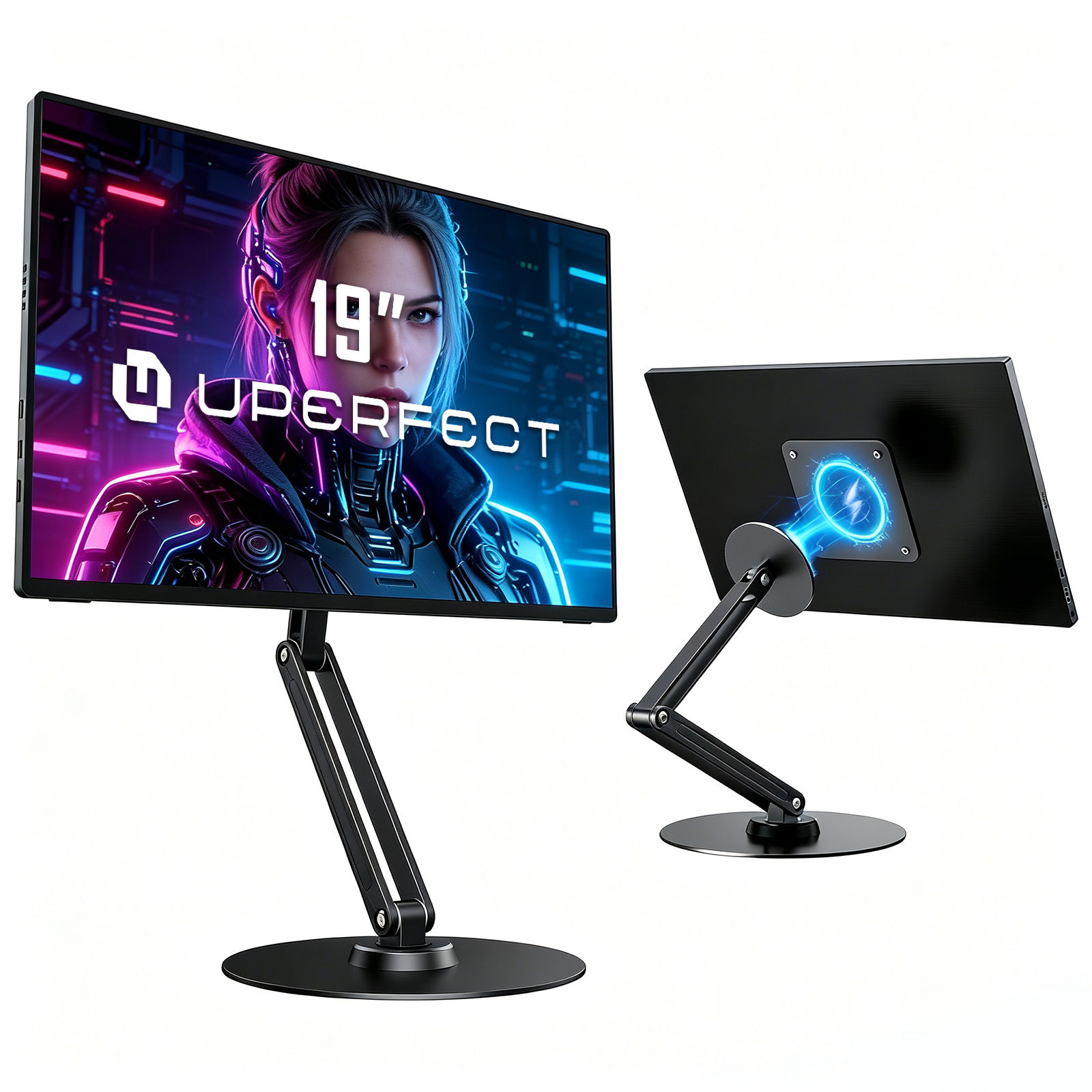Uperfect Magnetic & VESA Adjustable Monitor Stand