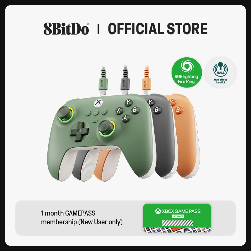 8BitDo Ultimate C Wired Gaming Controller for Xbox & PC