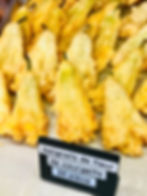 Beignets de fleurs de courgette