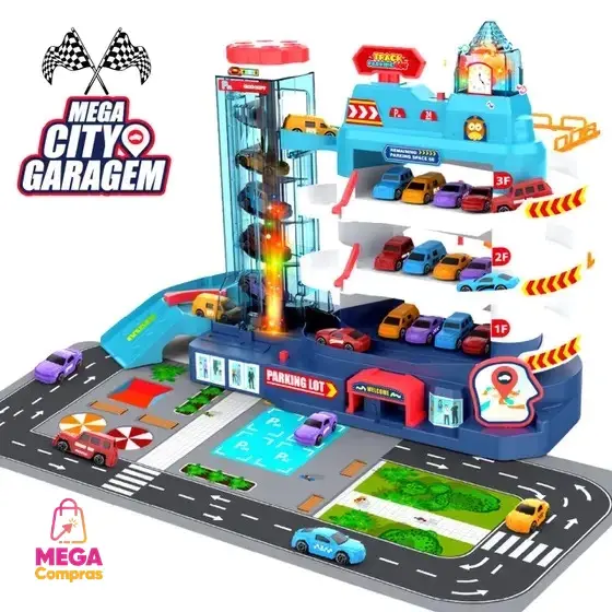Pista de Carrinhos Mega City