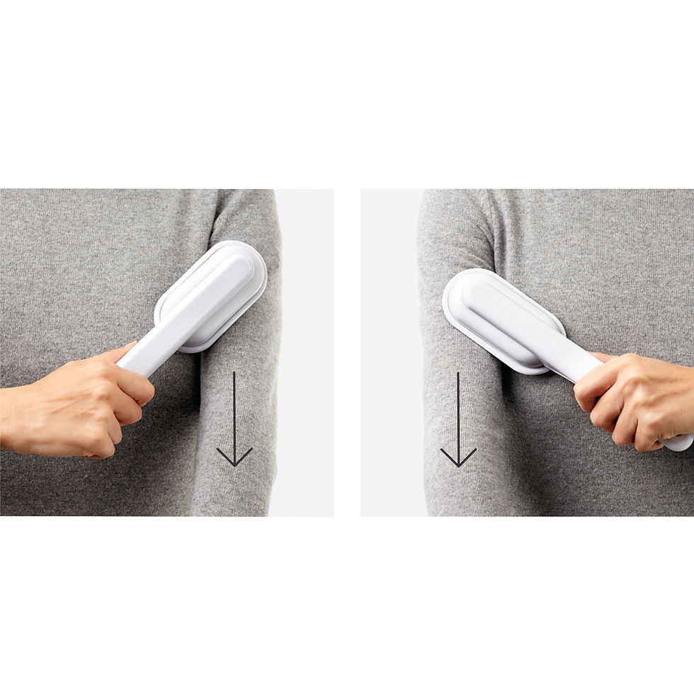 縮圖：Rayen衣物除塵刷(白/灰色)