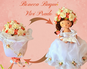 Boneca Buquê