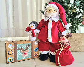 Papai Noel articulado NATAL FORA DA CAIXA