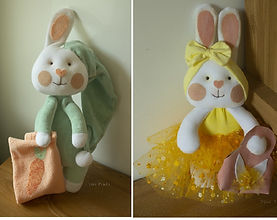 Coelhos Bailarina e Soneca