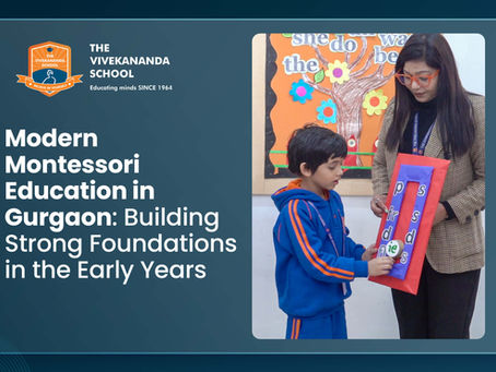 modern Montessori education in Gurgaon