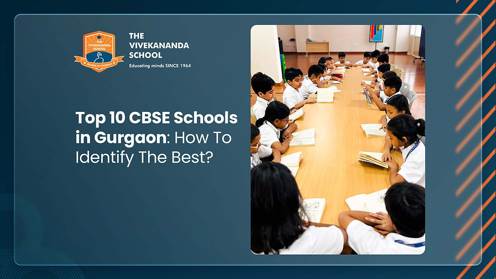 Top 10 CBSE Schools in Gurgaon