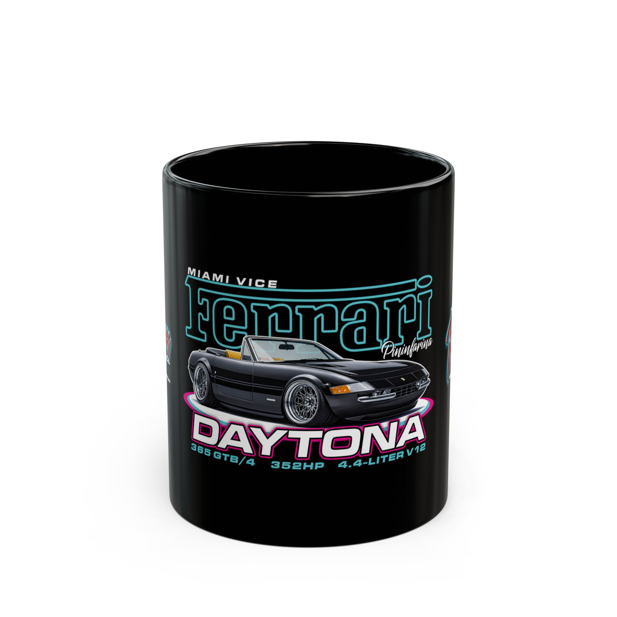 DAYTONA Black Mug (11oz)