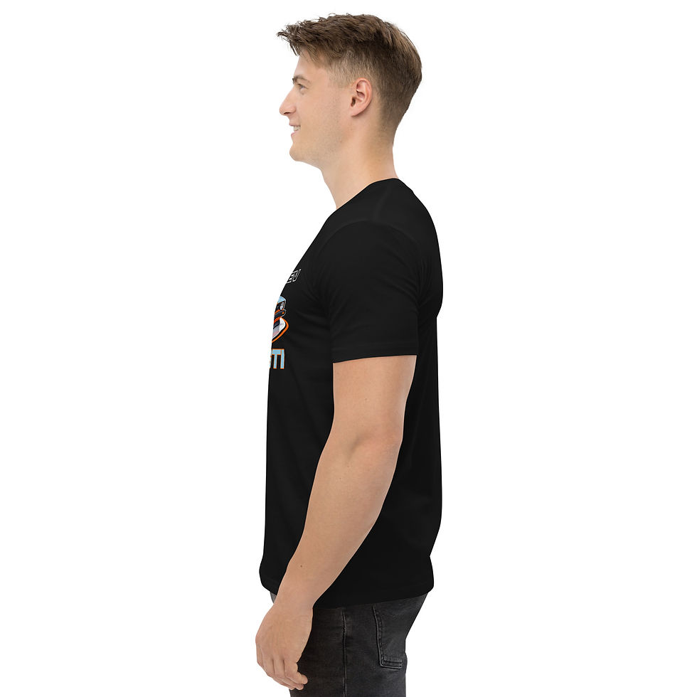 Thumbnail: Men's 100% Cotton Tee "GOLF GTI" Large Front Print