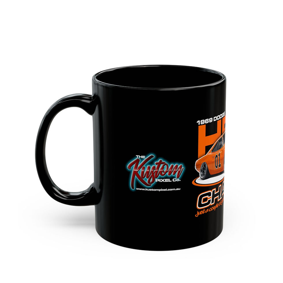 Thumbnail: HEMI CHARGER Black Mug (11oz)