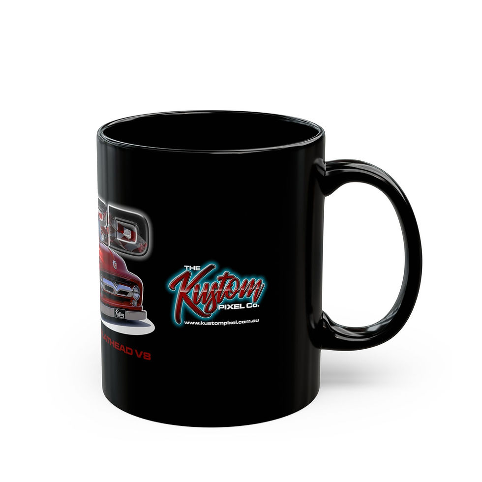 Thumbnail: FORD F100 Black Mug (11oz)