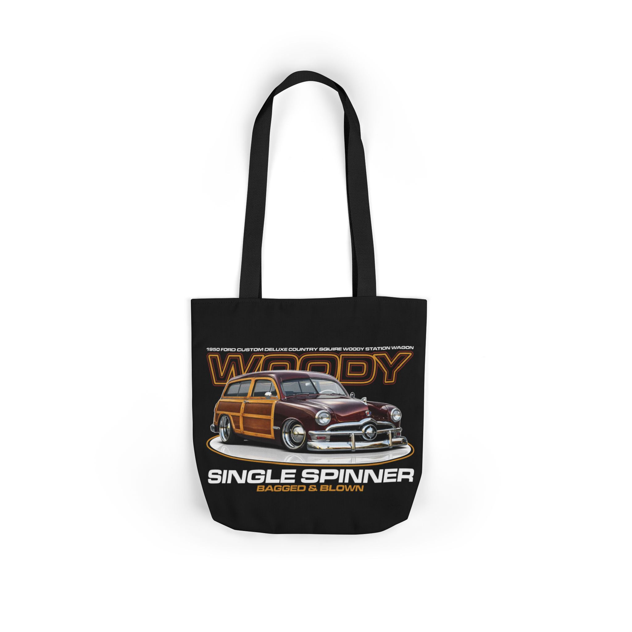 "WOODY" Canvas Tote Bag 