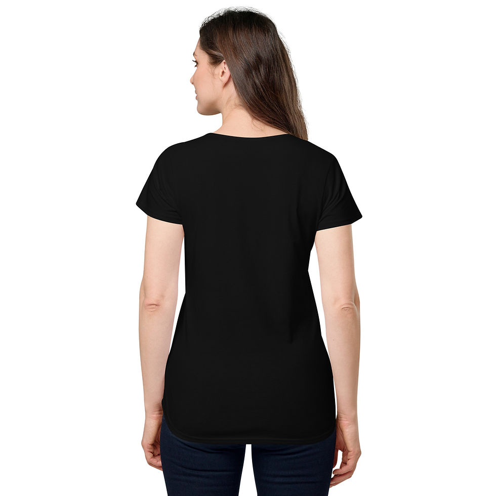 Thumbnail: Women's 100% Cotton Tee "200 SERIES" Large Front Print