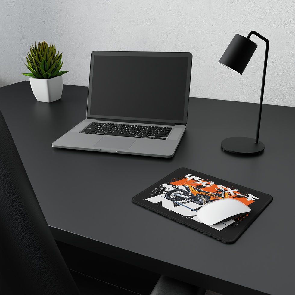 Thumbnail: KTM 450 SX-F Dirt Bike Non-Slip Gaming Mouse Pad