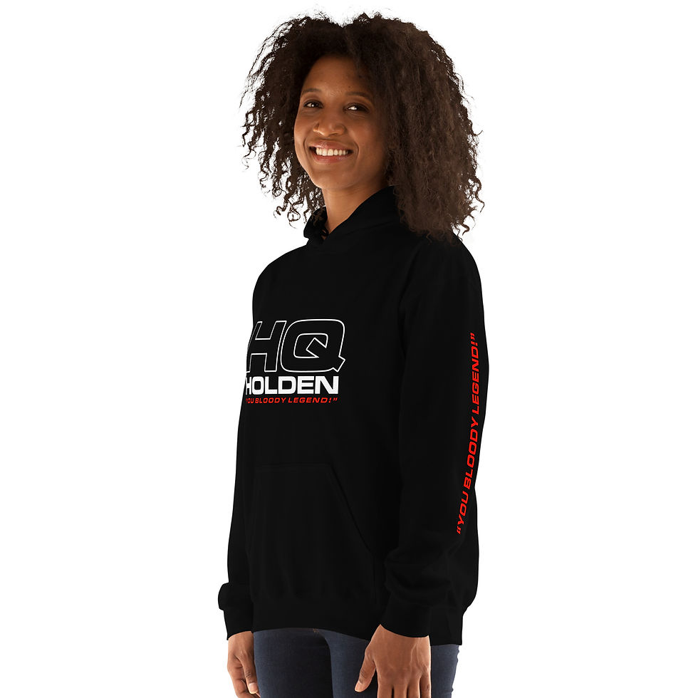 Thumbnail: Unisex Hoodie "HQ HOLDEN" Print Front, Back, Both Sleeves