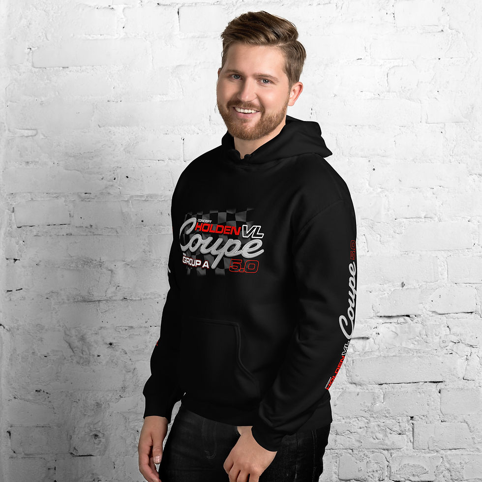 Thumbnail: Unisex Hoodie "VL COUPE" Print Front, Back, Both Sleeves