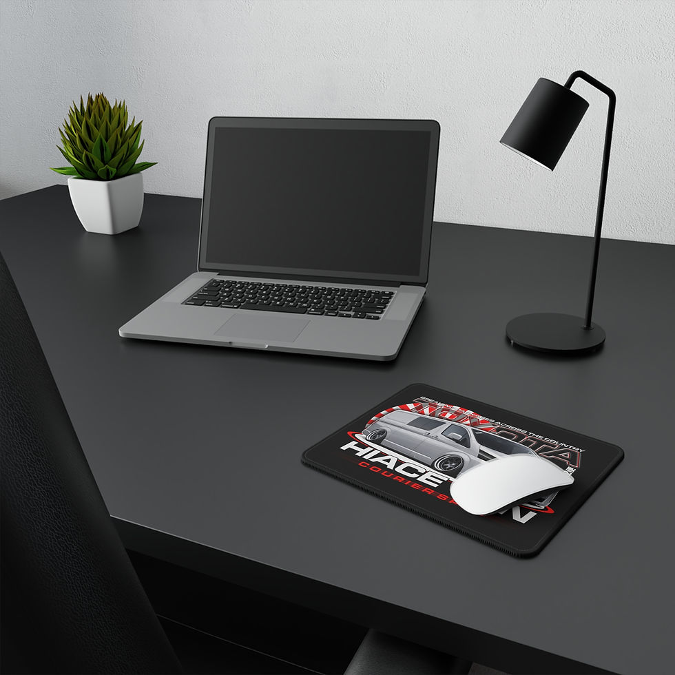 Thumbnail: New Hiace Van Gaming Mouse Pad — Toyota Hiace Courier Spec Non-Slip Desk Mat