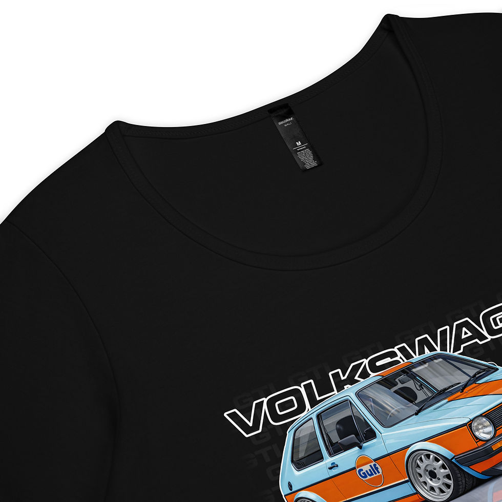 Thumbnail: Women’s round neck tee 100% Cotton "GTI" Front Print